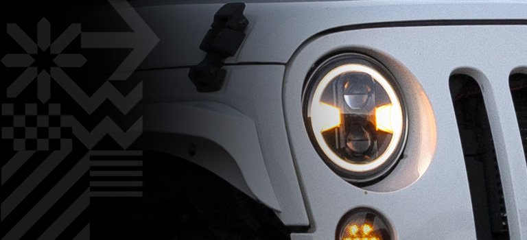7" Round Headlights