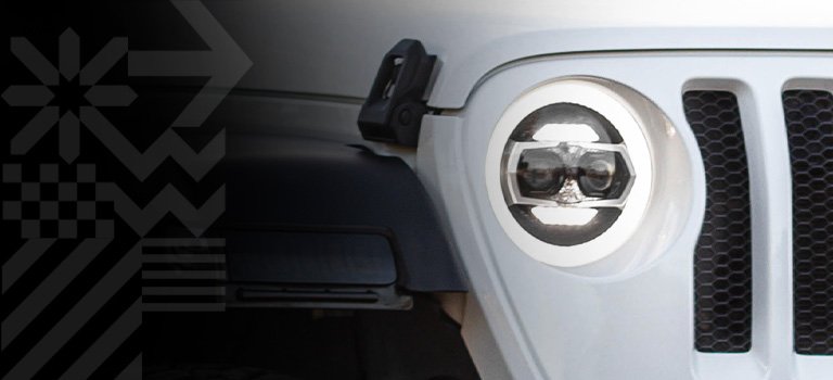 Jeep Wrangler JL/ Gladiator JT 9 Inch Round Headlights