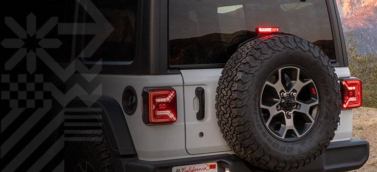 Jeep Tail Lights Brake Lights for Wrangler JK JL Gladiator JT