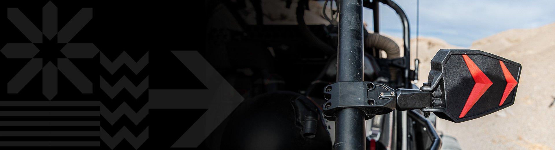 UTV Side & Rear View Mirrors