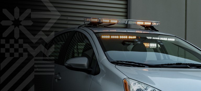 Visor Light Bars