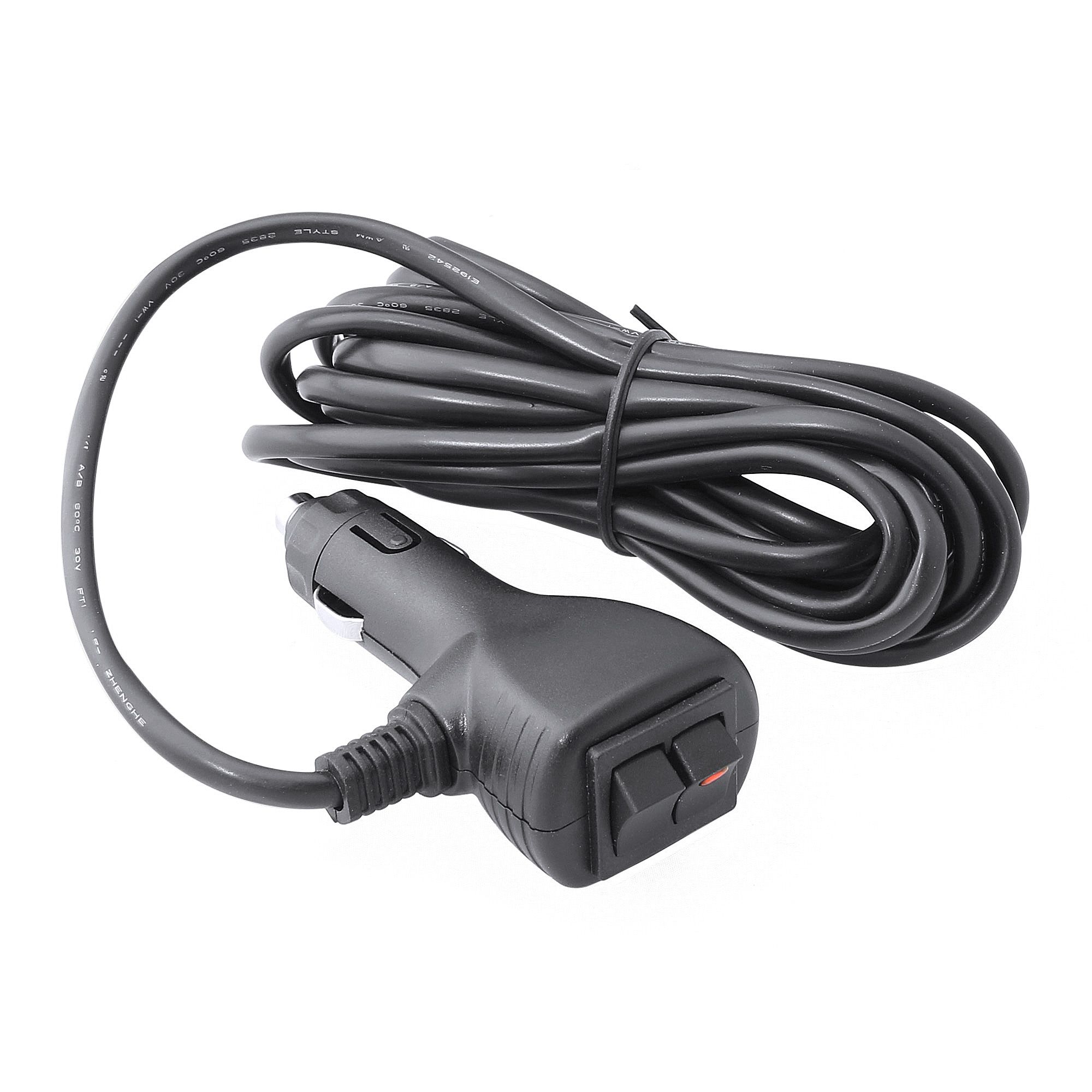 Cigarette Lighter Adapter w/ ON/OFF & Ground Triggered