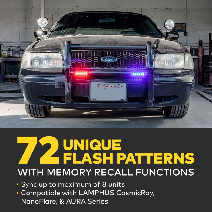 LAP RM3 Recess Mount Flashing LED Light Head — Lightbar UK Limited