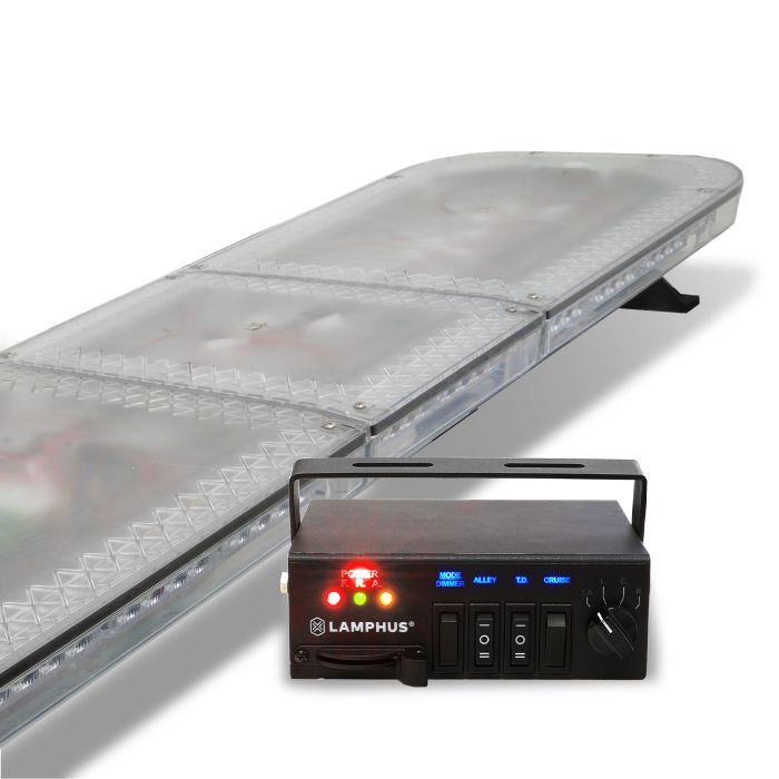 Dual Color Strobe 50 inch Led Light Bar