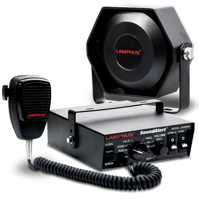 【Sobaq】TR Sasun PD SoundAlert SASN01 Rev.1 S 100W Siren + SASP04 100W 120-130dB