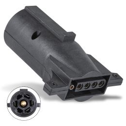 7-Way Blade to 5-Way Flat Trailer Adapter