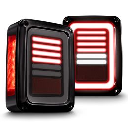 TBL2562 LED Tail Brake Light for Jeep Wrangler JK JKU 2007-2018 - Smoked