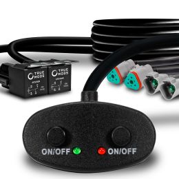 LED Work Light Wiring Harness Kit w/ Dual On-Off Switches