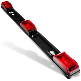 15-Inch 3-LED Trailer Identification Light Bar