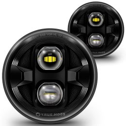 7-Inch H6024 LED Headlight w/ Z Cutoff Line - DOT FMVSS 571.108 Approved