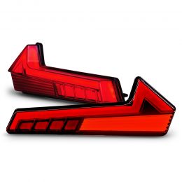 Thunder Design Smoked LED Tail Light w/ F1-Blinker-Brake for 2017-2022 Polaris RZR XP1000 4