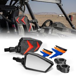 Clamp-Mount Side Rear View Mirror Kit for ATV/UTV