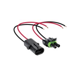 2-Way 16-AWG 10-Inch Wire Weather Pack Adapter Set