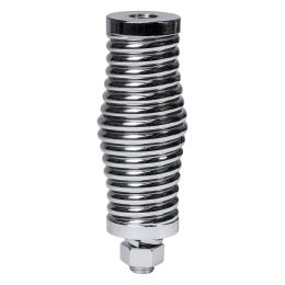 Chrome-Plated Barrel Spring Mounting Base for 1/2" x 20 Thread LED Whip WHP11X, WHP12X