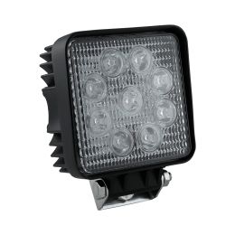 4.25-Inch Square 27W LED Work Light - Spot