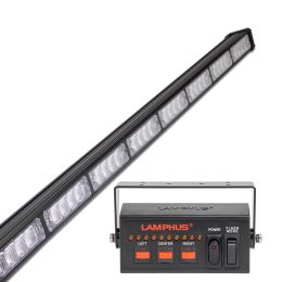 SolarBlast 38-Inch LED Strobe Traffic Advisor Combo Kit