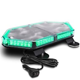 NanoFlare 17-Inch 56W LED Strobe Mini Light Bar - Green