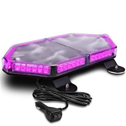 NanoFlare 17-Inch 56W LED Strobe Mini Light Bar - Purple