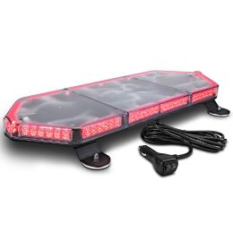 NanoFlare 26-Inch 80W LED Strobe Mini Light Bar - Red