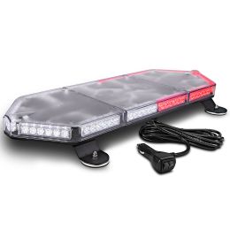 NanoFlare 26-Inch 80W LED Strobe Mini Light Bar - Red / White
