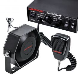 SoundAlert 100W 118-124dB Police Siren Slim Speaker Combo Kit