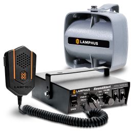 SoundAlert 100W 120-130dB Police Siren Slim Speaker Combo Kit
