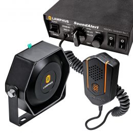 SoundAlert 100W 118-124dB Police Siren Slim Speaker Combo Kit