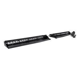SolarBlast 18-Inch 16W LED Strobe Visor Light Bar Combo Kit (Driver + Passenger Side)