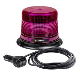 AURA 5-Inch 12W LED Strobe Beacon Light - Purple