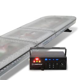 SolarBlast 47-Inch 98W LED Full-Size Strobe Light Bar + Controller