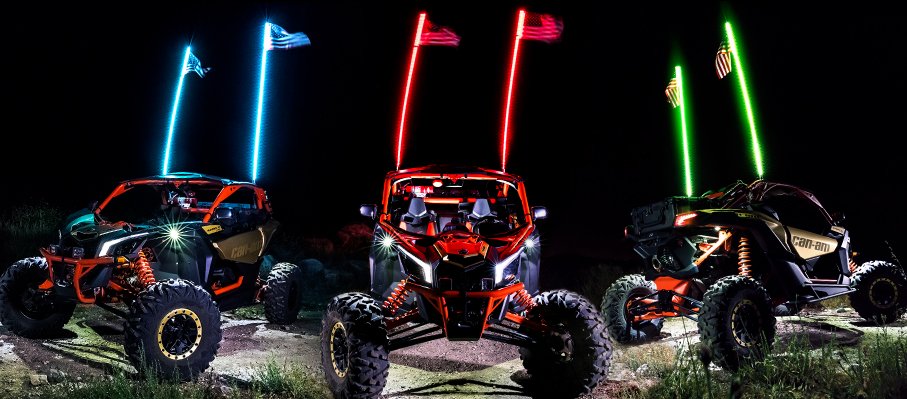 LED Whips Enhance The Style Of Your Ride