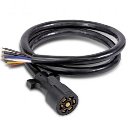 8ft 7-Way Blade 10-14 AWG Trailer Cable