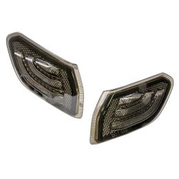 LED Turn Signal Marker Light Set for Jeep Wrangler JL Gladiator JT 2018+ - Smoked