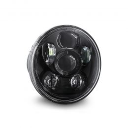 5.75-Inch (5 3/4) LED Headlight for Harley Davidson - Black