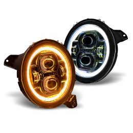 9-Inch HALO LED Headlight for Jeep Wrangler JL Gladiator JT 2018+