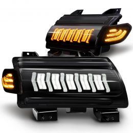 LED Fender Turn Signal Light Kit for Jeep Wrangler JL/ Gladiator JT Rubicon Sahara Overland