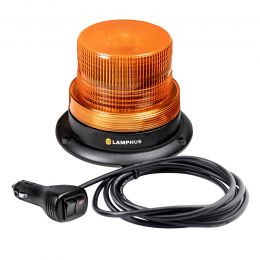 mini-AURA 4-Inch 4W LED Beacon Strobe Light - Amber
