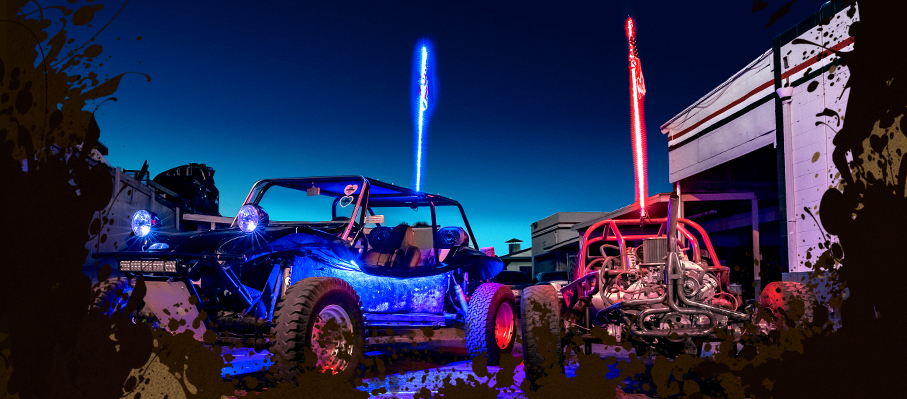 Top 3 Reasons Why You Need LED Whips on Your Off-Roader Right Now