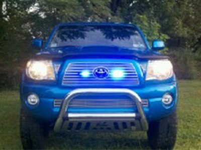 Truck Blue Grille Light Shawn Carnahan